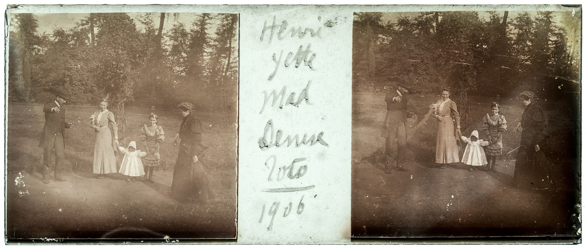 0932_ France-Lille-Esquermes - 1906 - "Henri Yette Mad Denise Toto - 1906"