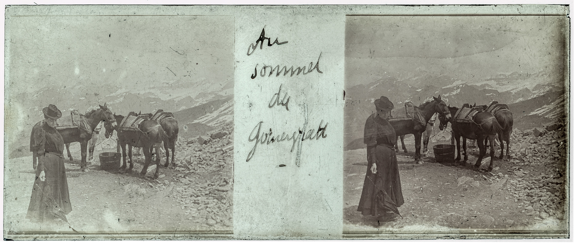 1155_ Suisse Zermatt Gornergrat - 1902 - "Au sommet du Gornergratt"