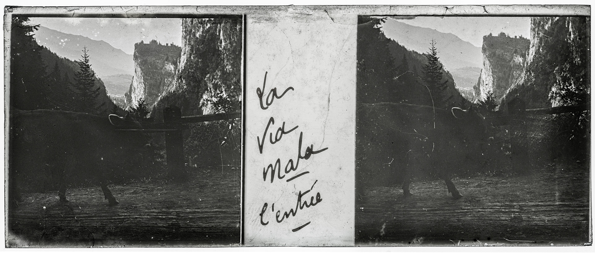 0205_ Suisse-Grisons-Thusis Via Mala - "La via mala, l'entrée"