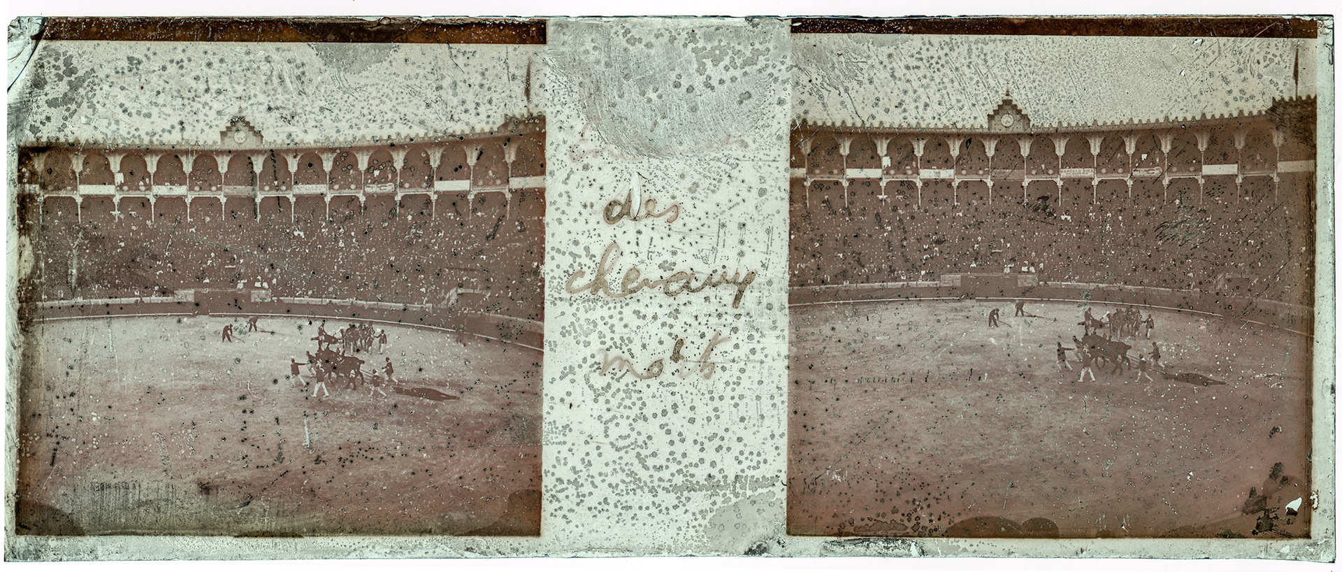 0915_ Espagne-Barcelone arène - "des chevaux morts"