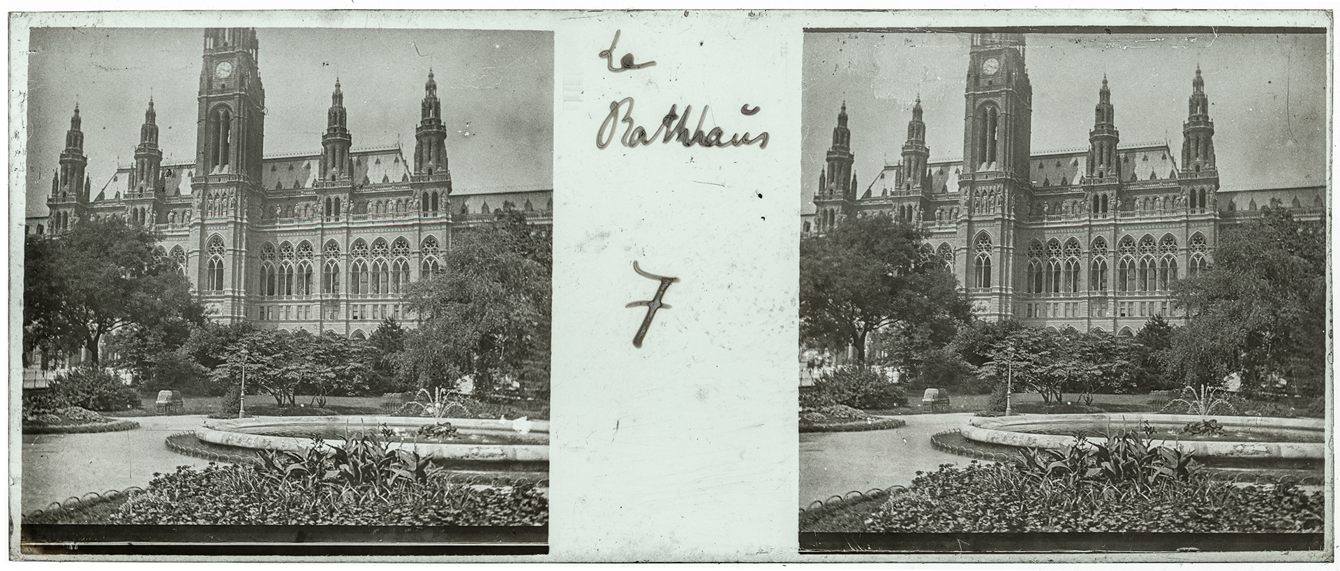 1589_ Autriche-Vienne Rathaus - 1902 - "Le Rathaus - 7"