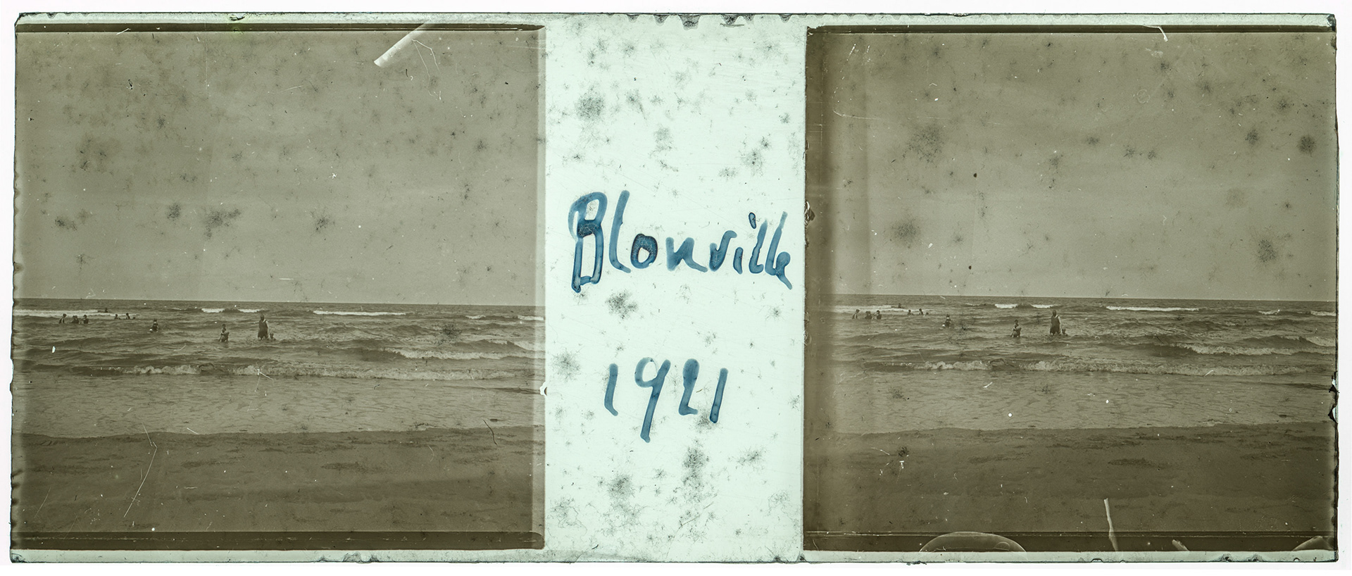 0758_ France-Blonville-sur-mer plage - 1921 -  "Blonville 1921"