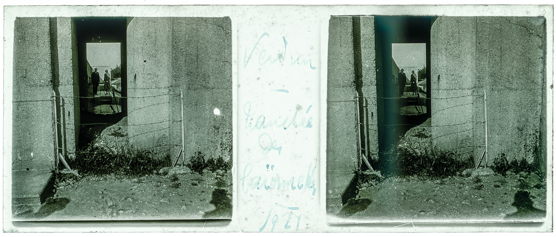 1266_ France-Verdun tranchée des Baionettes - 1927 - "Verdun - Tranchée des Baïonnettes - 1921"