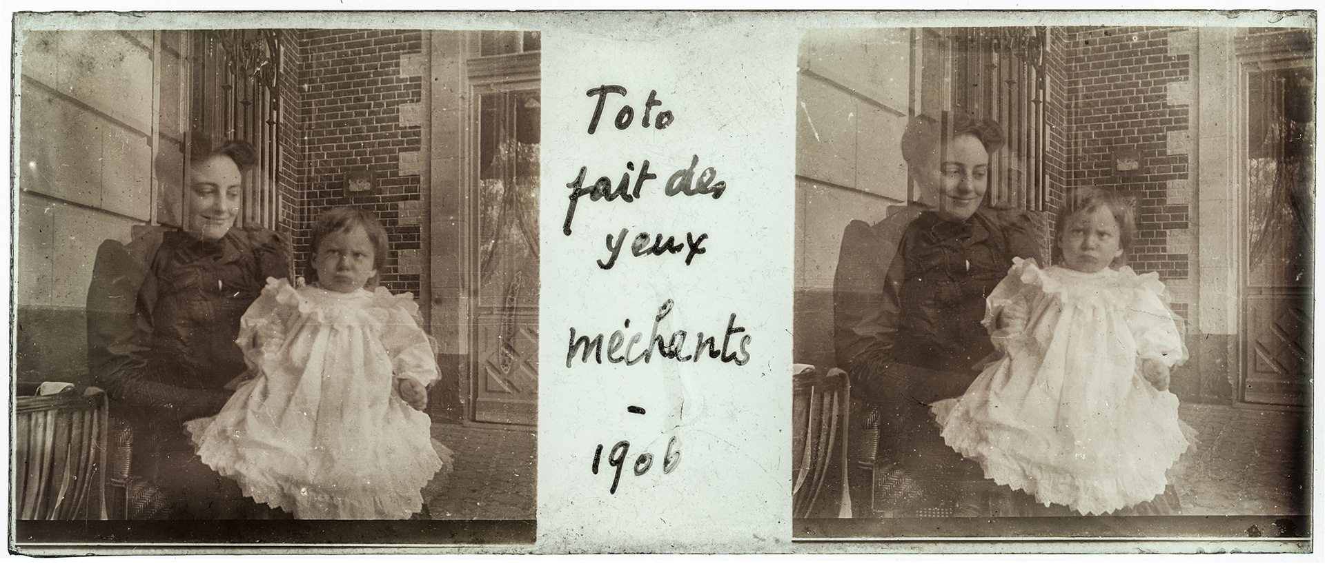 1588_ France-Lille-Esquermes - 1906 - "Toto fait les yeux méchants - 1906"