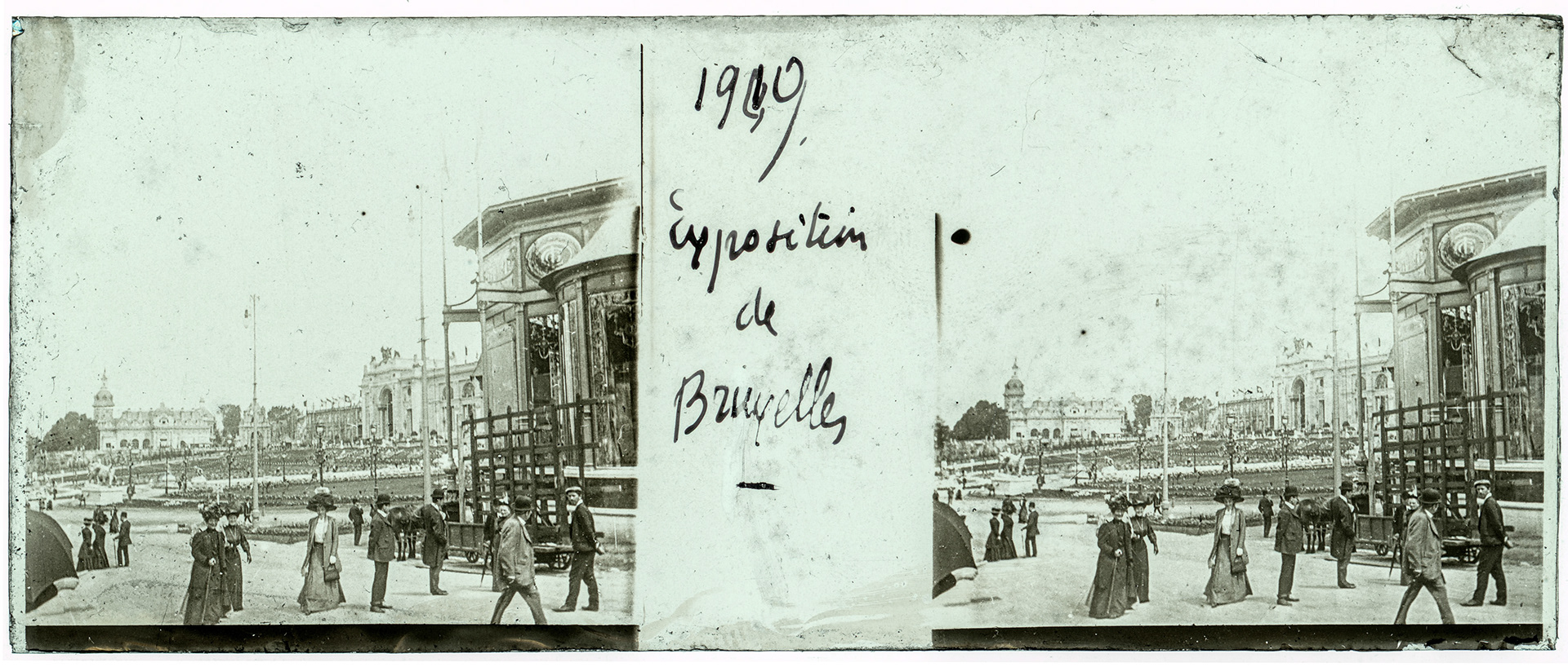 0936_ Belgique-Bruxelles Grand Palais - 1909 - "1909 Exposition de Bruxelles"