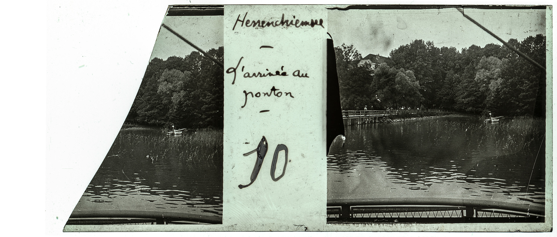 1641_ Allemagne-Herrenchiemsee - "Herrenchiemsee - L'arrivée au ponton - 10"