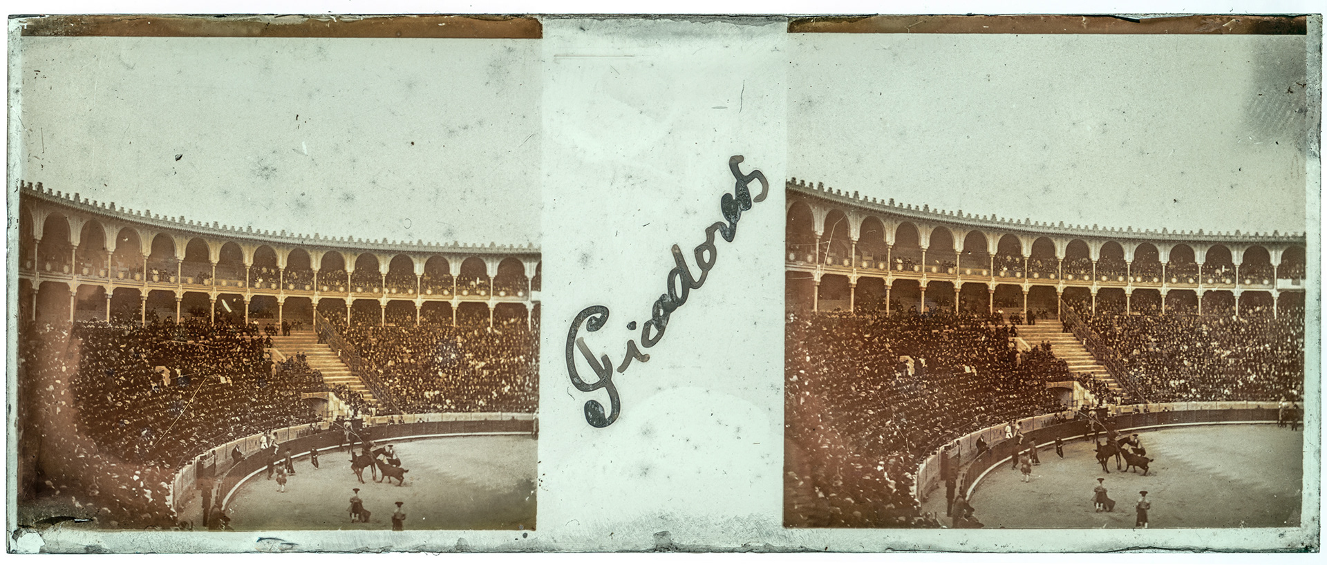 0992_ Espagne-Barcelone arène - "Picadores"