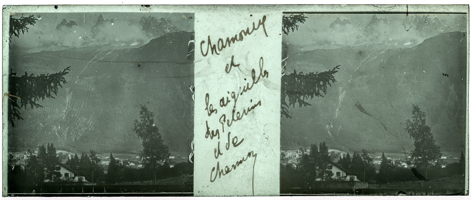 1151_ France-Chamonix-Mont-Blanc - 1906 - "Chamonix et les aiguilles des Pélerins et de Charmoz"