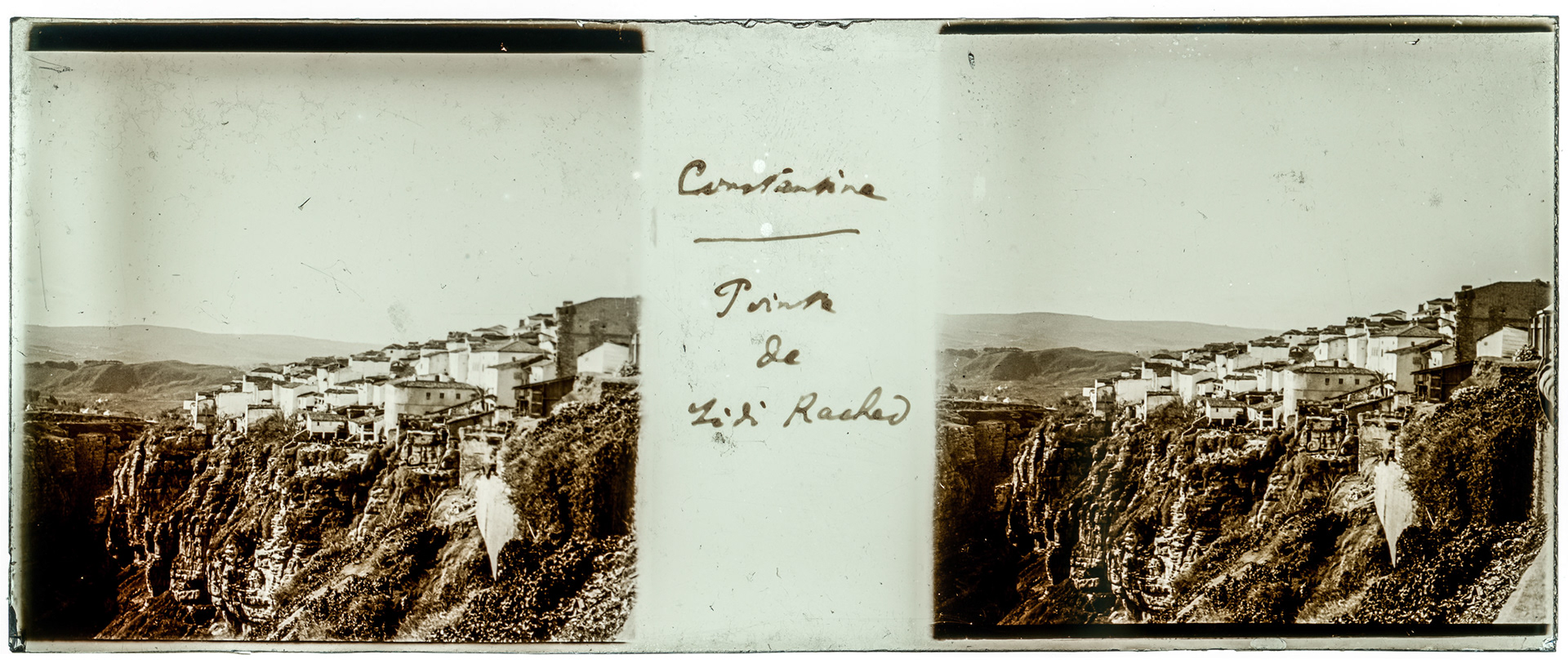 0884_ Algérie-Constantine pont Kantara - 1929 - "Constantine - Pointe de Tizi Rached"