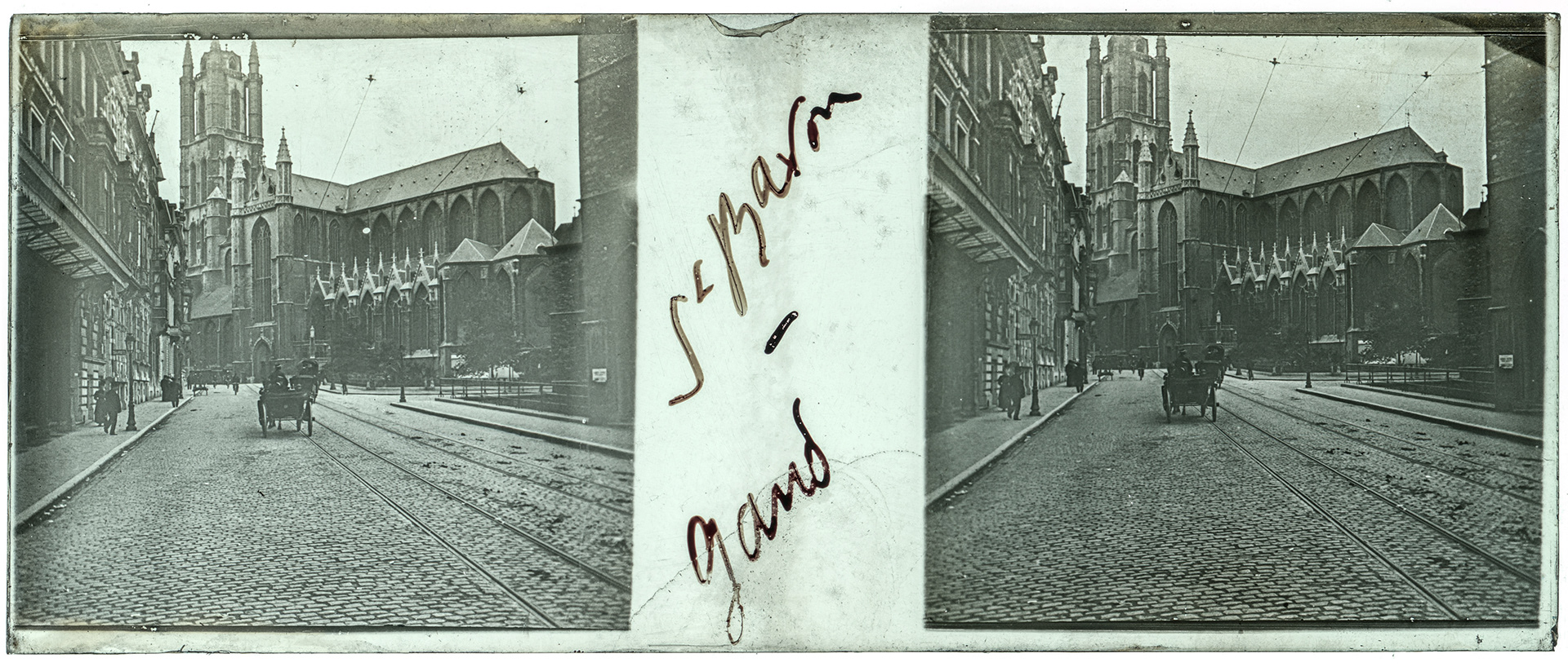 0860_ Belgique-Gand cathédrale - "St Bavon - Gand"