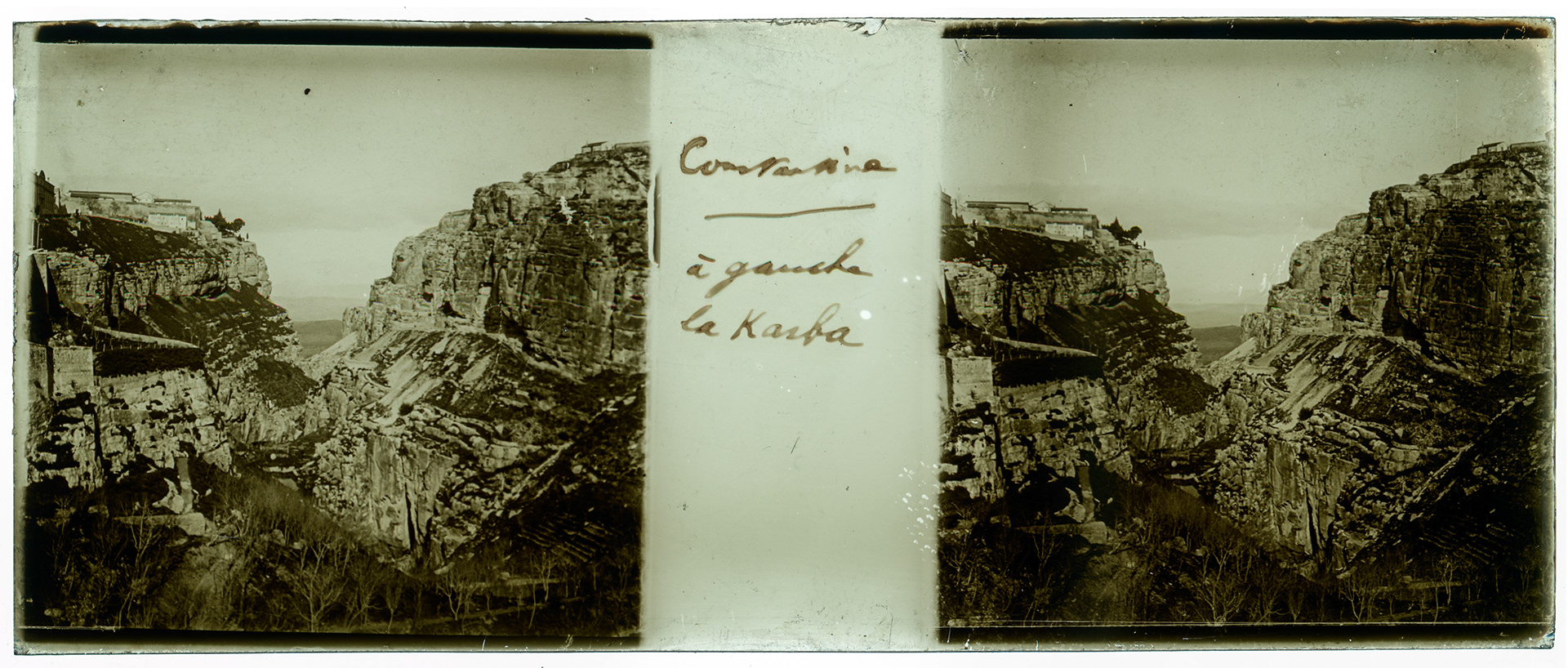 0590_ Algérie-Constantine La karba - 1929 - "Constantine - A gauche la Karba"