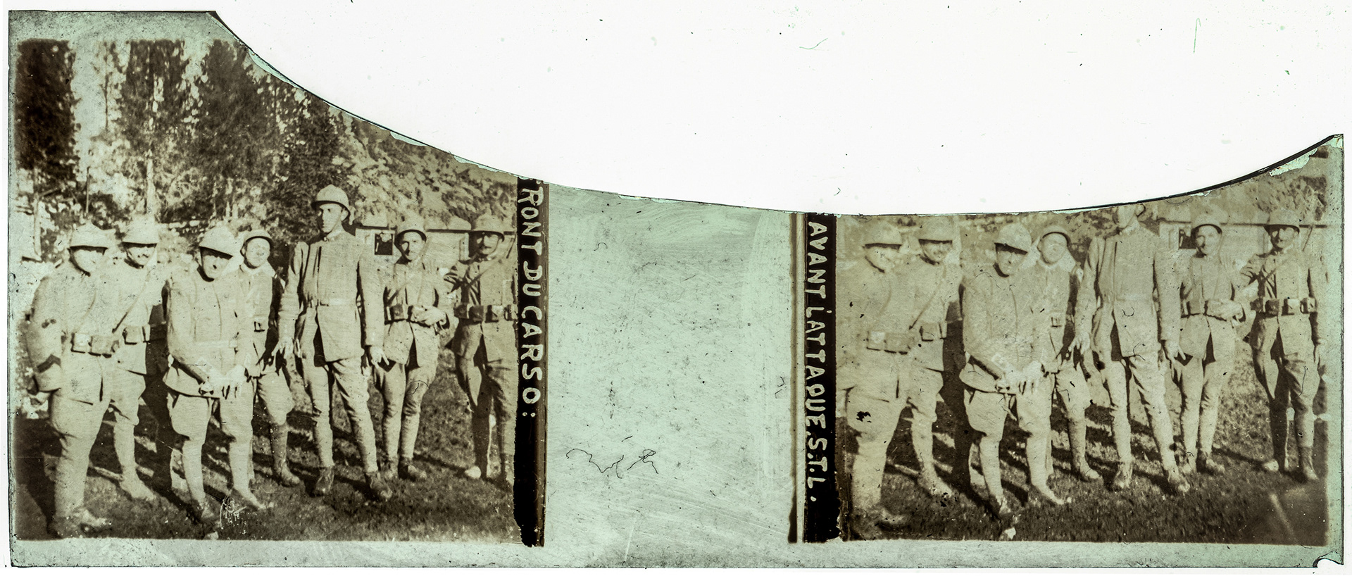 1602_ Italie-Carso - 1916 - "Front du Carso : avant l'attaque S.T.L."