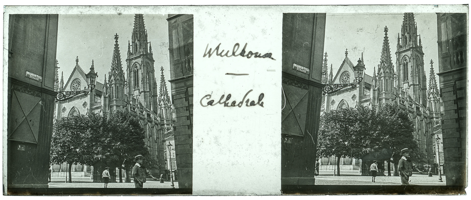 1198_ France-Mulhouse rue Guillaume Tell - "Mulhouse - Cathédrale"