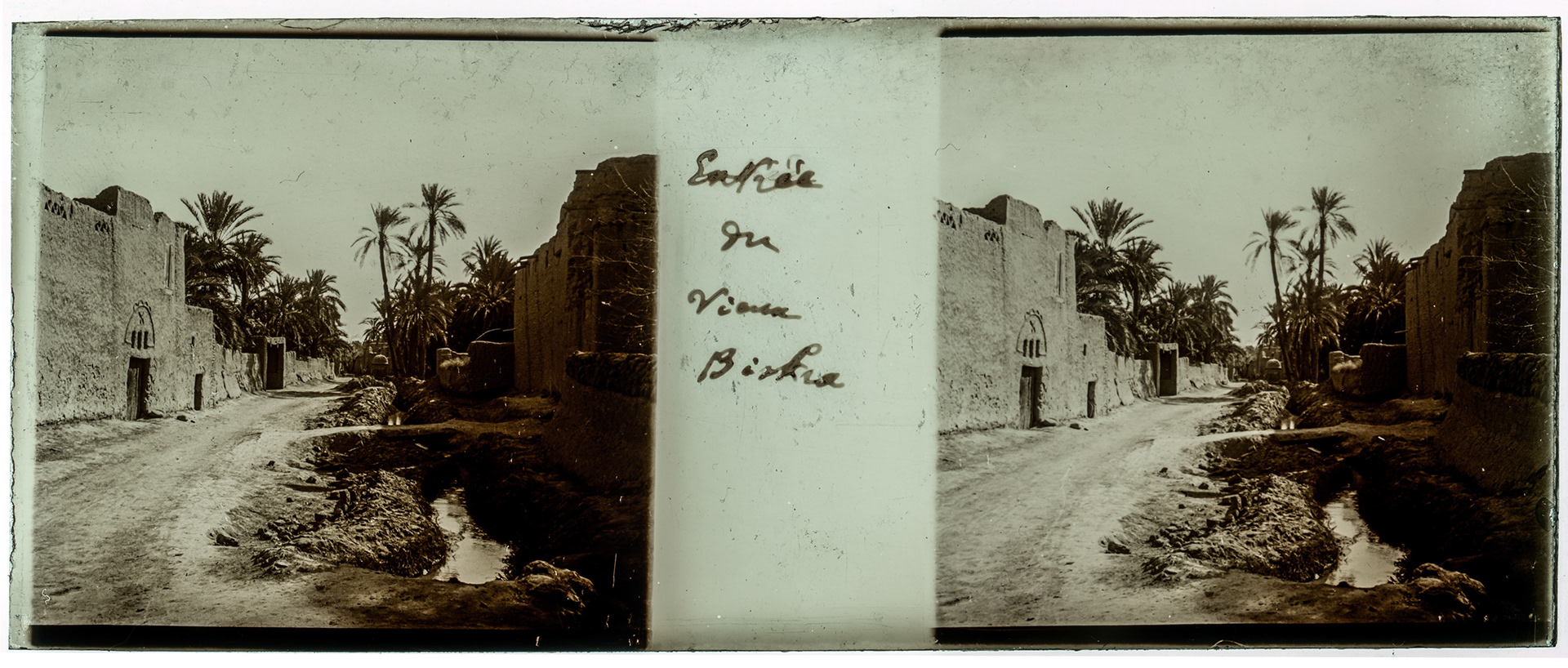0873_ Algérie-Biskra - 1929 - "Entrés du vieux Biskra"