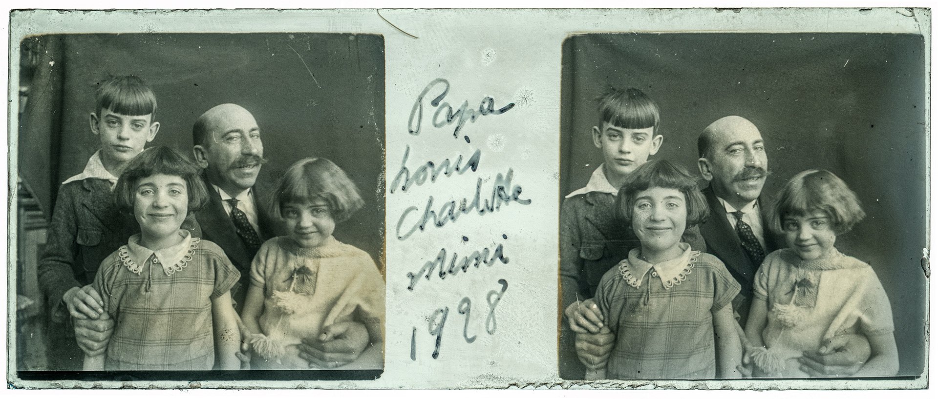 0534_ France-Lille-Esquermes - 1928 - "Papa Louis Charlotte mimi 1928"