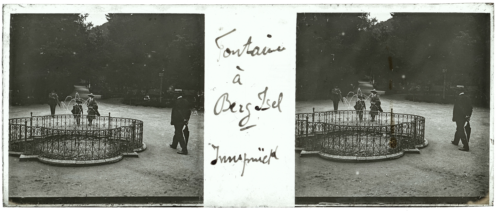 2118_ Autriche-Innsbruck - 1902 - "Fontaine à Berg Isel - Innsbruck"