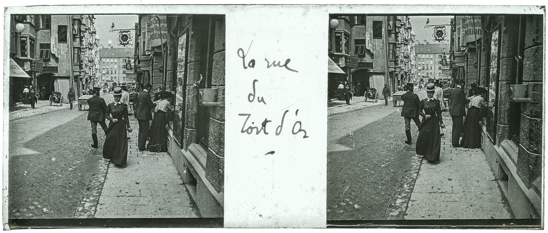 1218_ Autriche-Innsbruck Goldenes Dachl - 1902 - "La rue du Toit d'or"