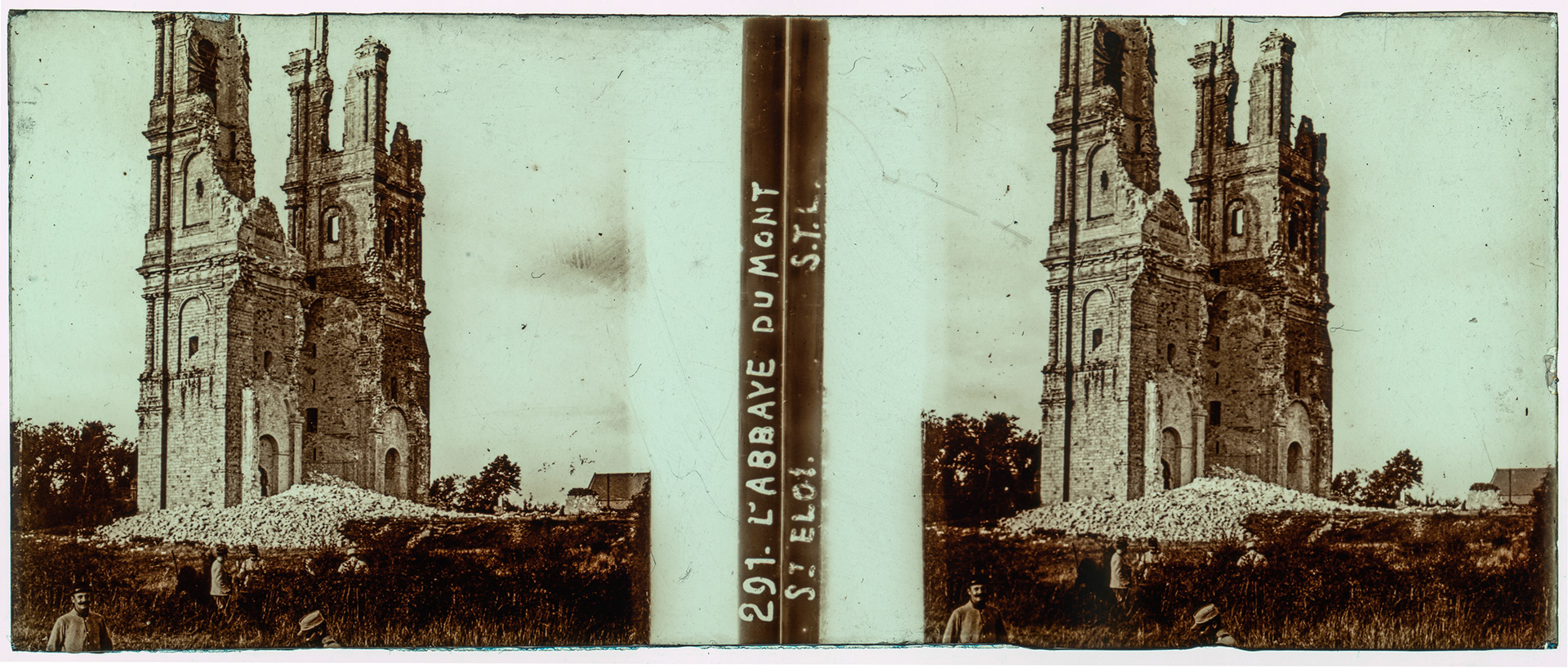 0562_ France-Mont Saint-Eloi Abbaye - "291 L'abbaye du Mont Saint Eloi"