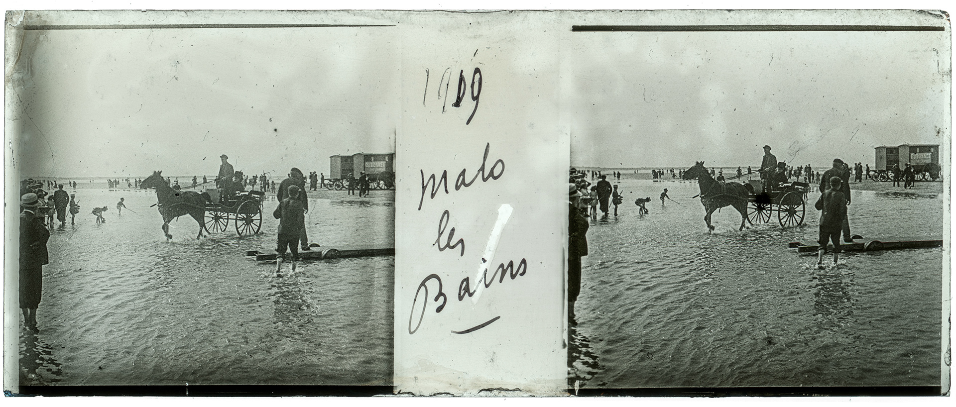 0865_ France-Dunkerque Malo-les-Bains - 1909 - "1909 Malo les Bains"