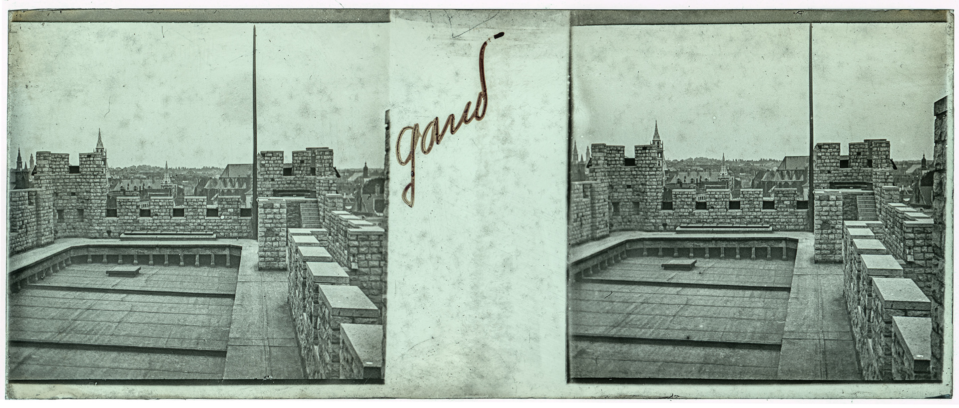 0857_ Belgique-Gand chateau des comtes - "Gand"