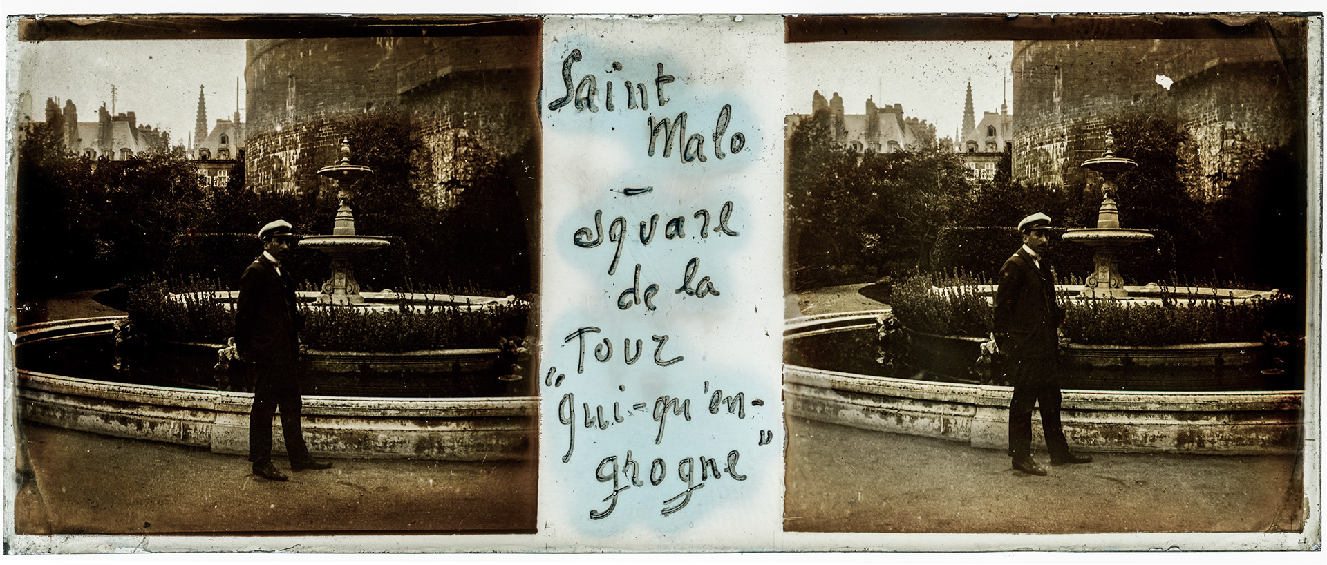 0160_ France-Saint-Malo - "Saint malo - Square de la tour "qui-qu'en-grogne""