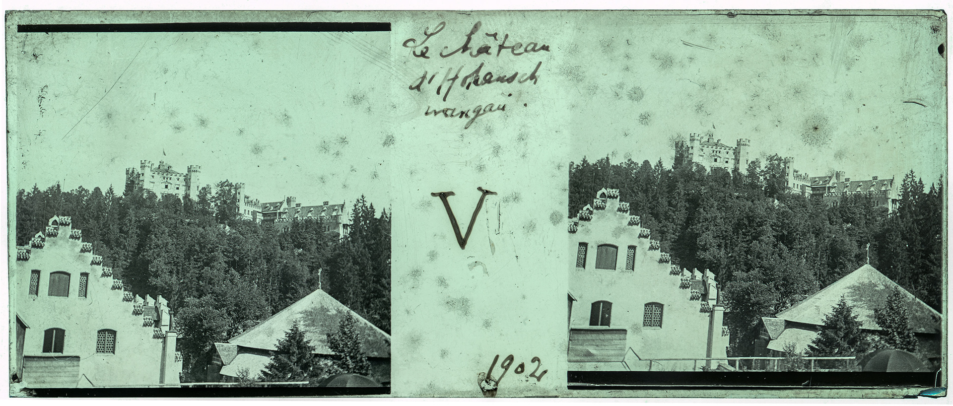 1536_ Allemagne-Chateau d'Hohenschwangau - 1902 - "Le chateau d'Hohenschwangau - V - 1902"