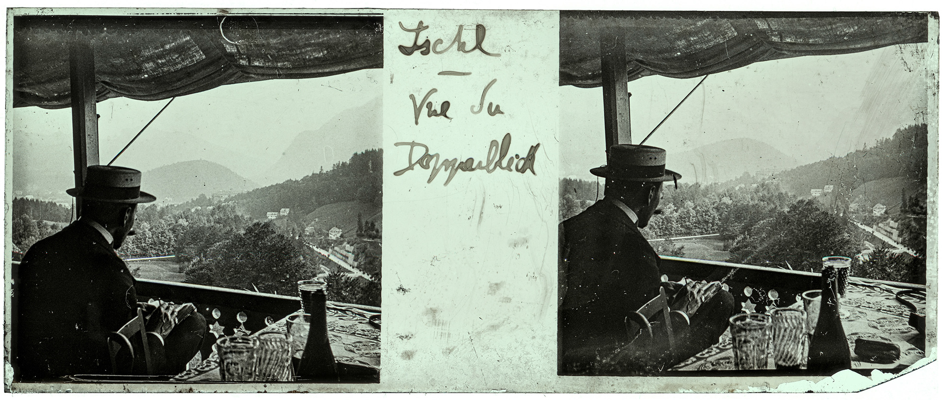 2116_ Autriche-Bad Ischl - 1902 - "Ischl - Vue du Doppelblick"