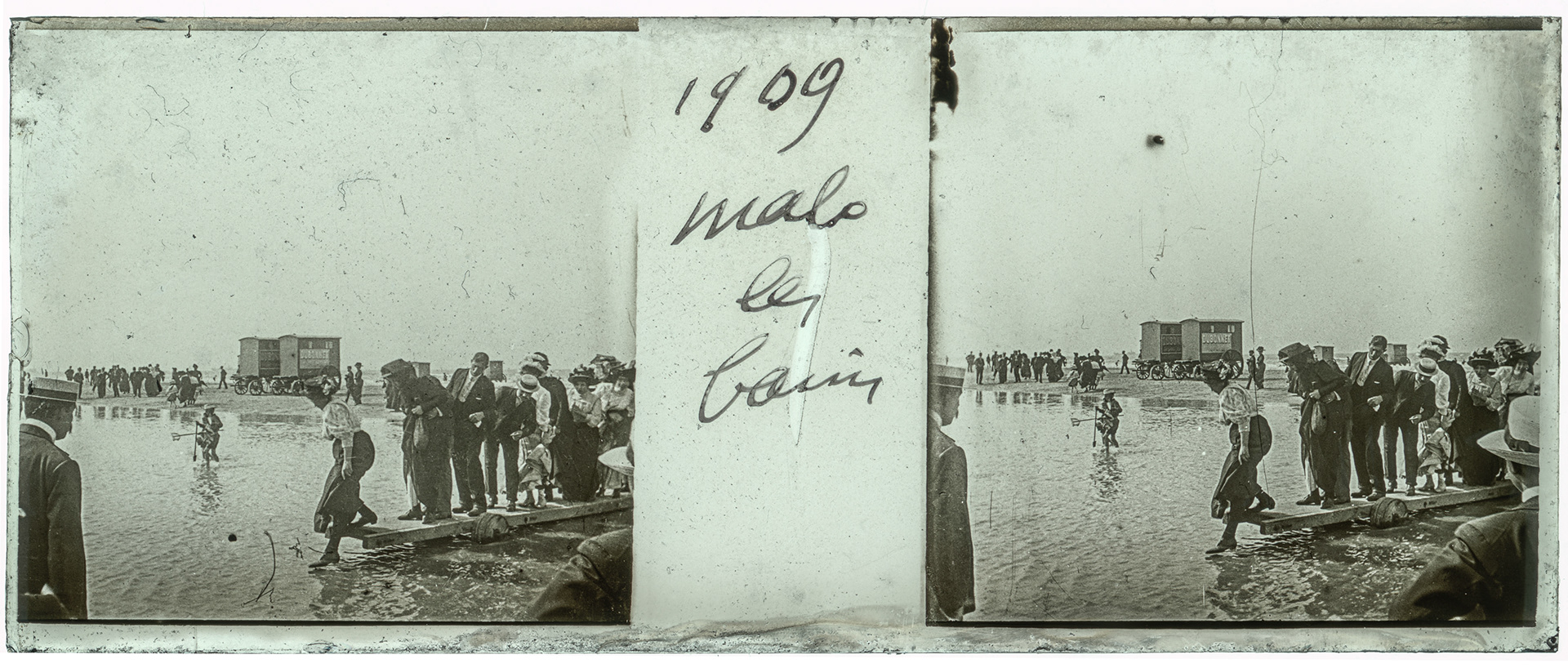 1197_ France-Dunkerque plage de Malo les Bains - 1909