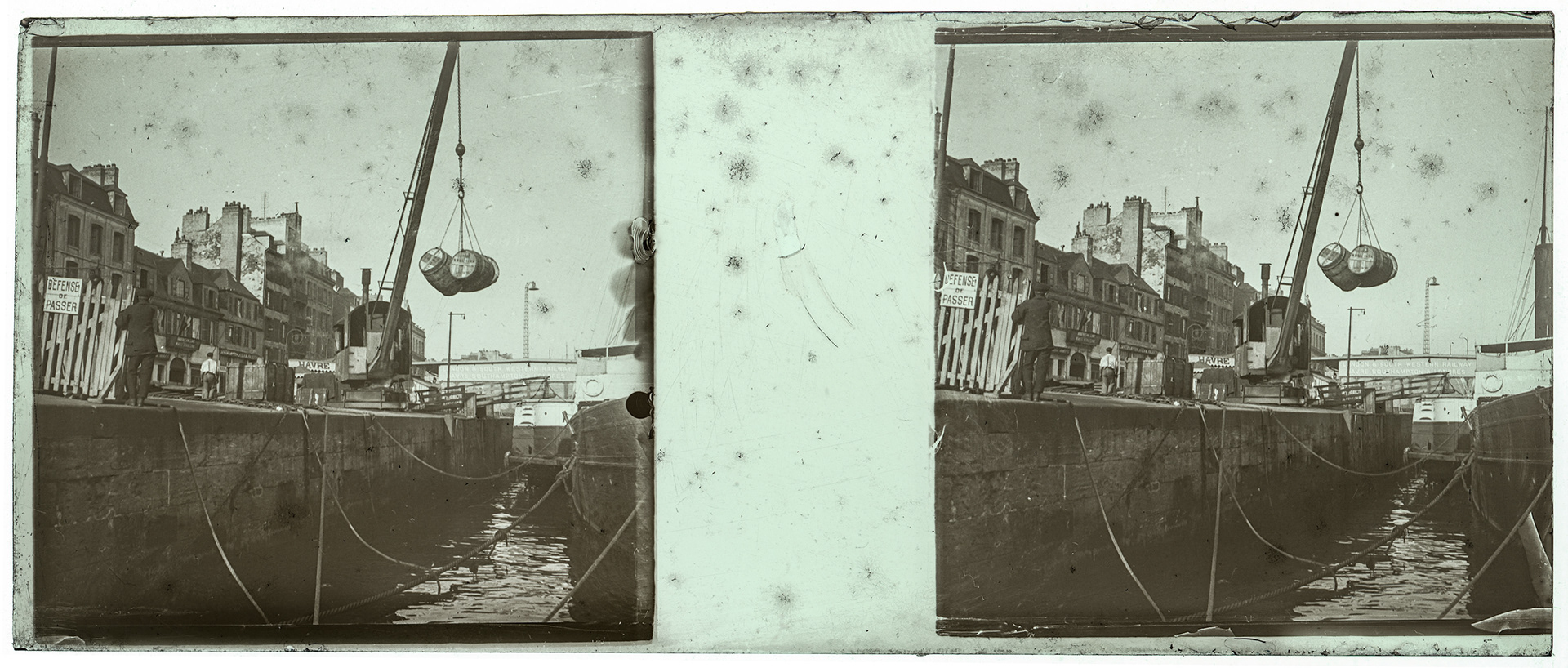 1924_ France-Le Havre port