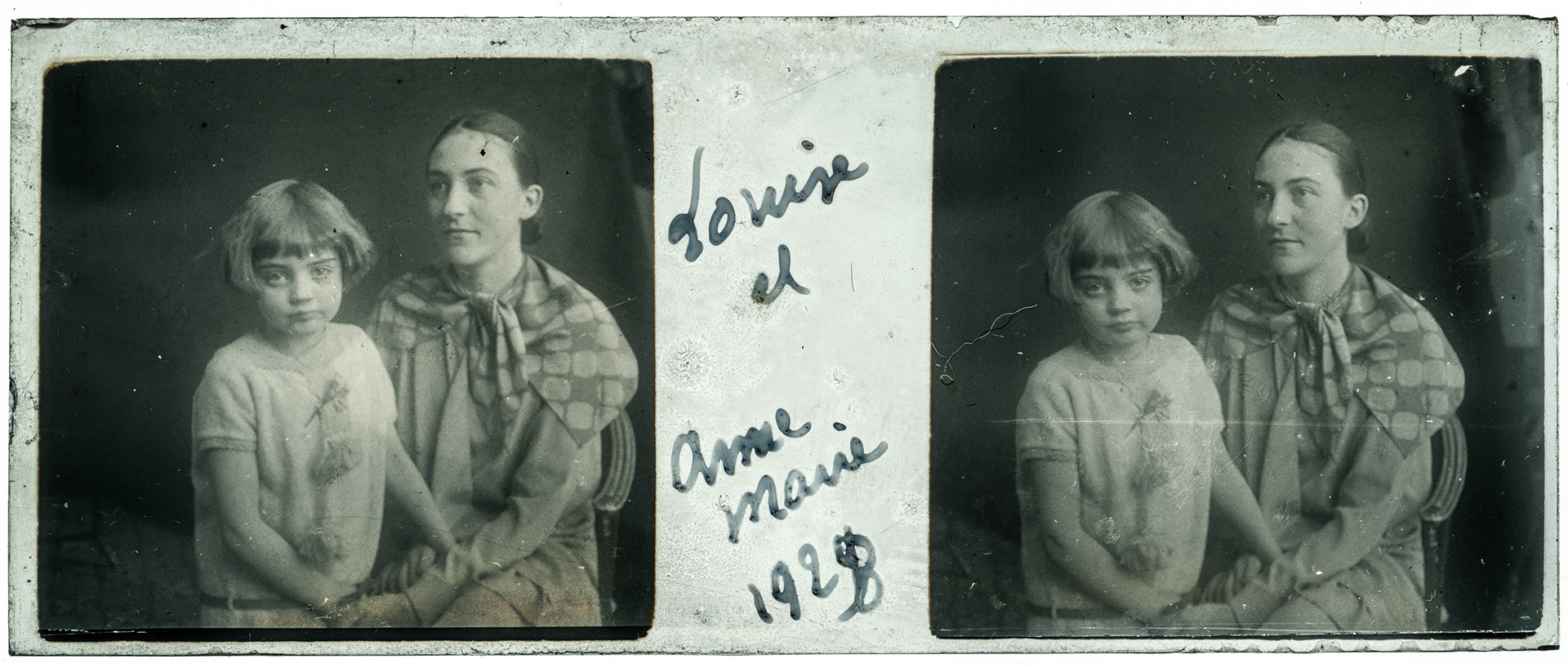 0412_ France-Lille-Esquermes - 1928 - "Louise et anne marie 1928"