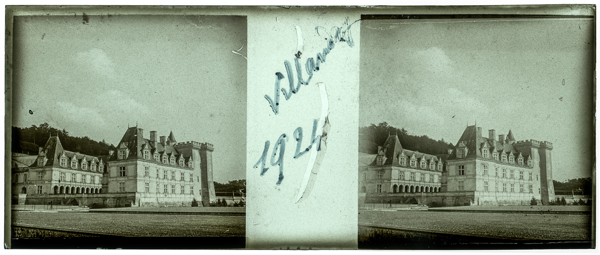 0624_ France-Villandry Chateau de Villandry - 1924 - "Villandry 1924"