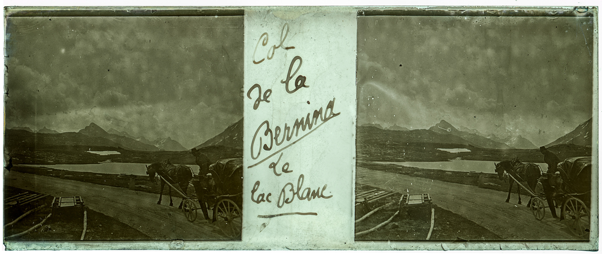 0726_ Suisse-Poschiavo ospizio Bernina - "Col de la Bernina - Le lac Blanc"