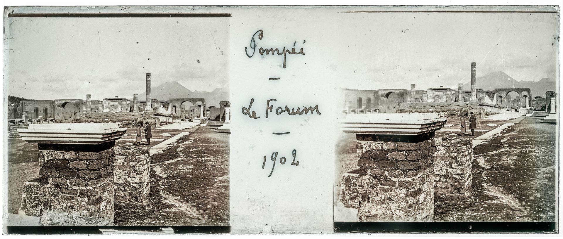 1496_ Italie-Pompéi - 1902 - "Pompéi - Le forum - 1902"