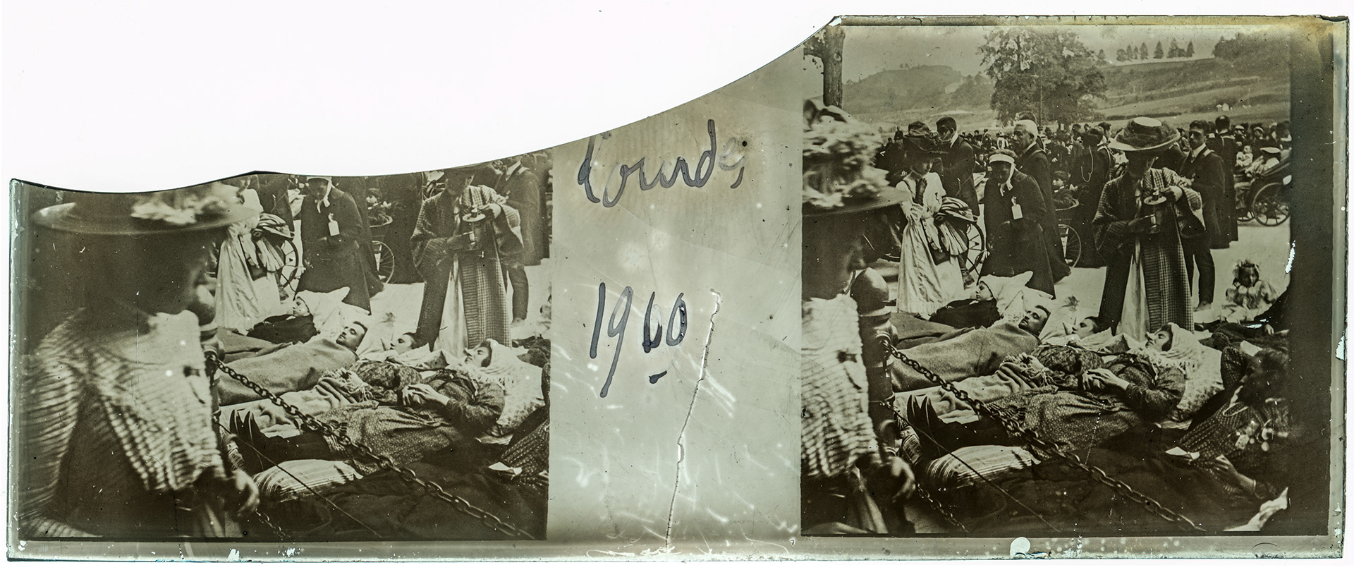 1030_ France-Lourdes sanctuaire Notre-Dame de Lourdes - 1909 - "Lourdes 1909"