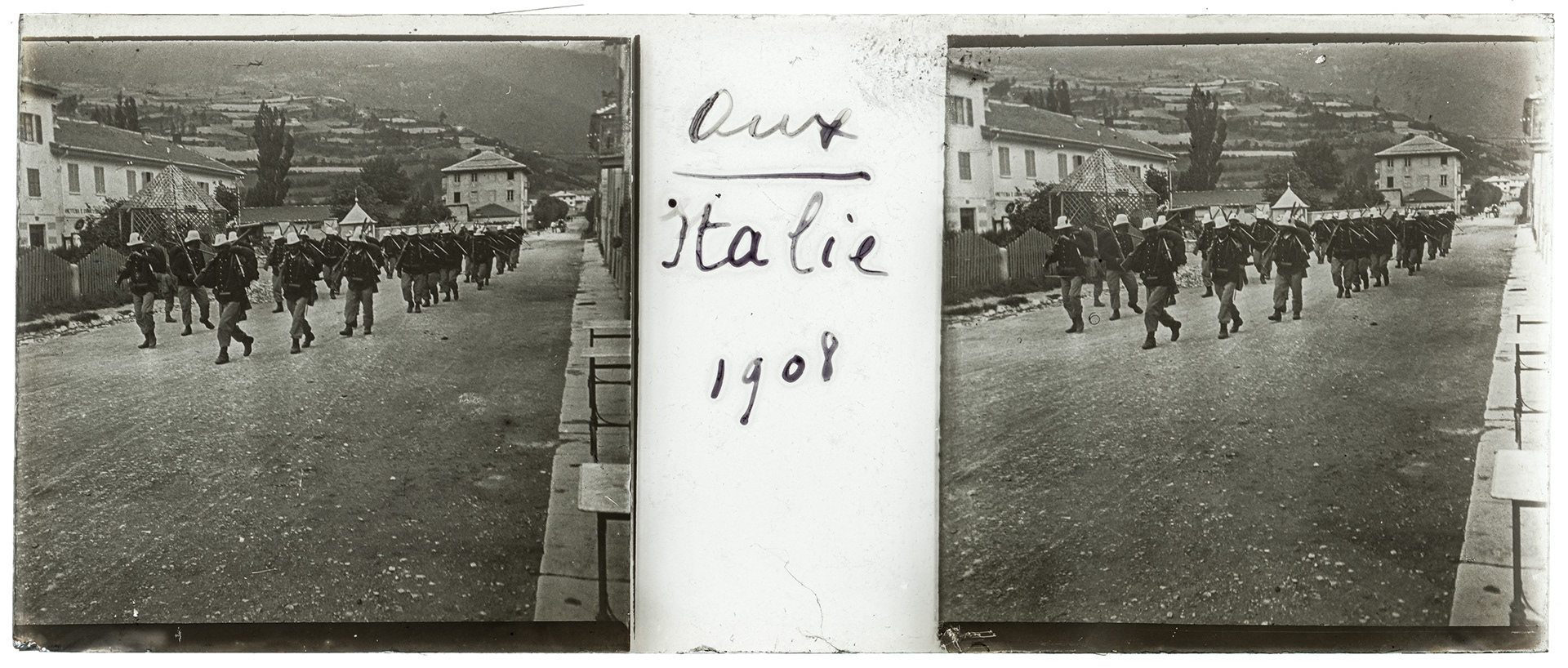 2048_ Italie-Oulx - 1908 - "Oux - Italie 1908"