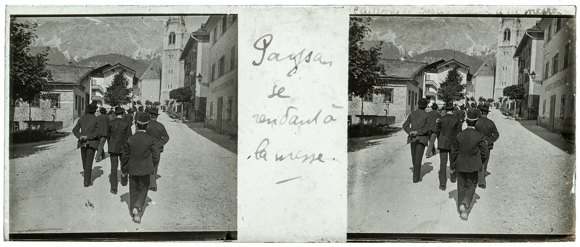 2047_ Italie-Cortina d'Ampezzo Corso Italia 88 - 1902 - "Paysan se rendant à la messe"