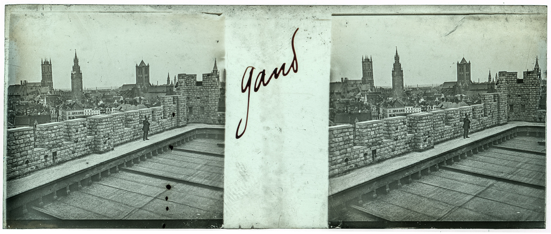 0858_ Belgique-Gand chateau des comtes - "Gand"