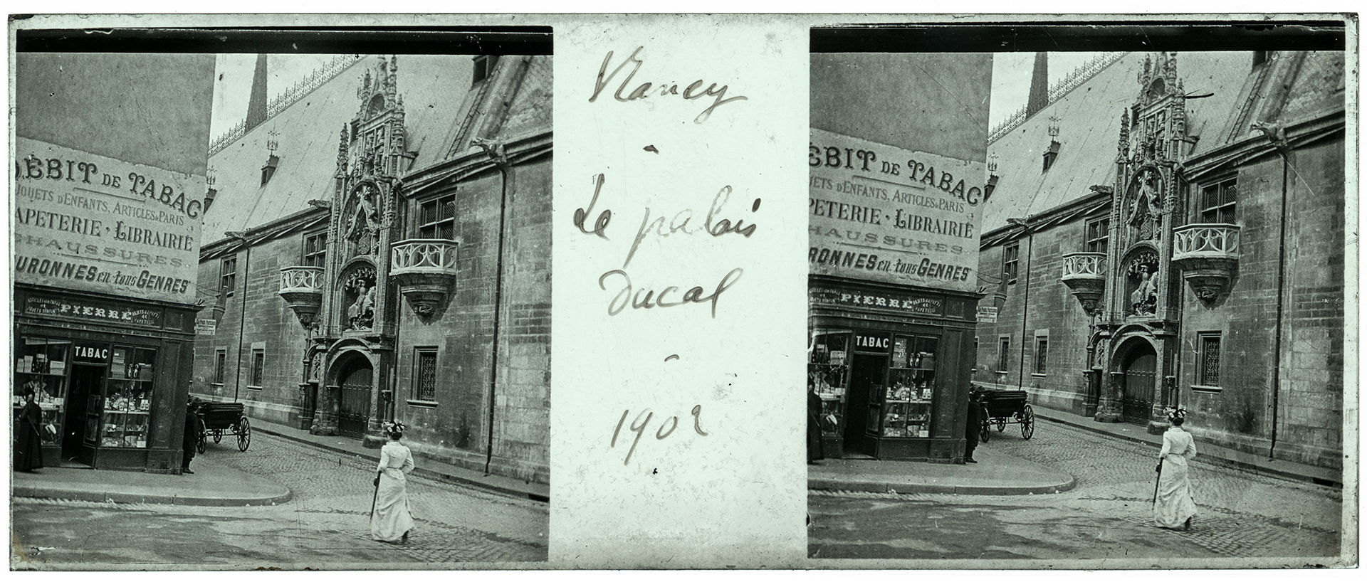 1212_ France-Nancy 64 grande rue - 1902 - "Nancy - Le palais Ducal - 1902"