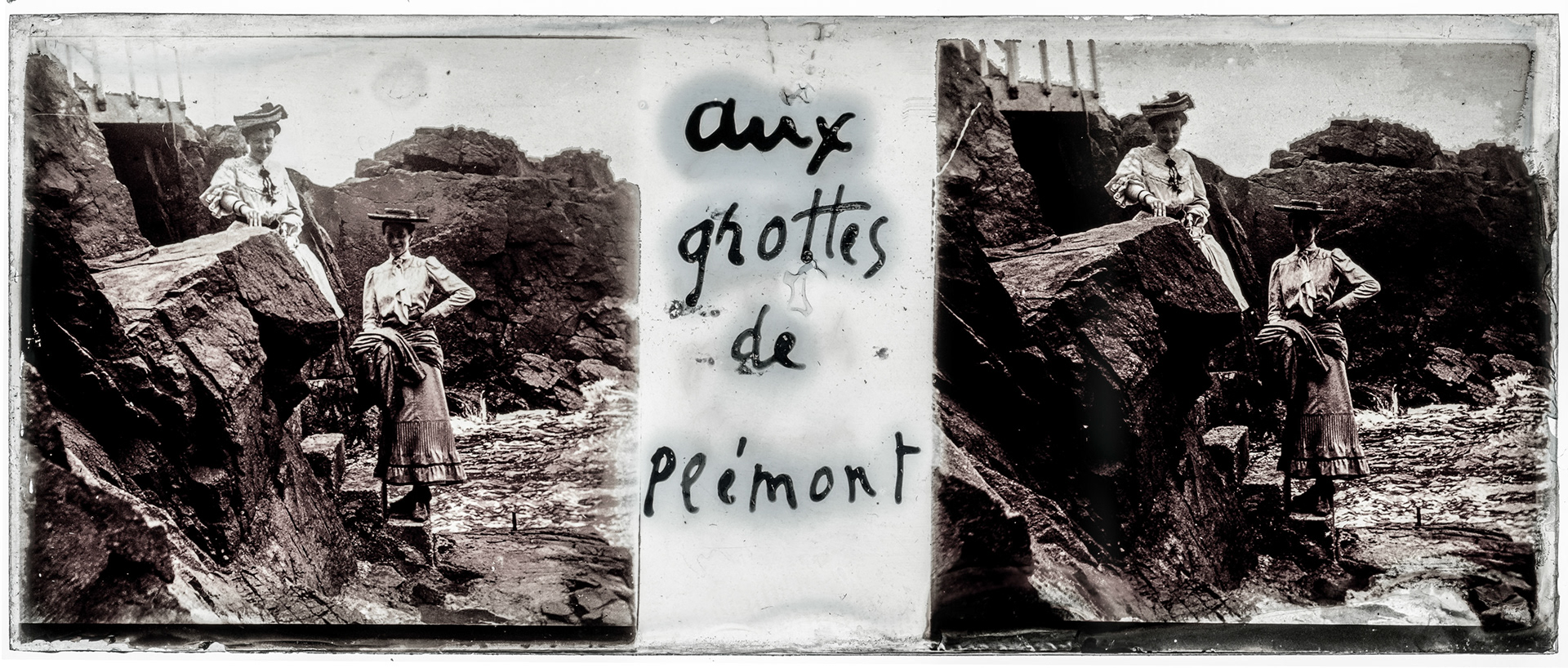 1020_ Angleterre-Jersey grotte de Plémont - "Aux grottes de Plémont"