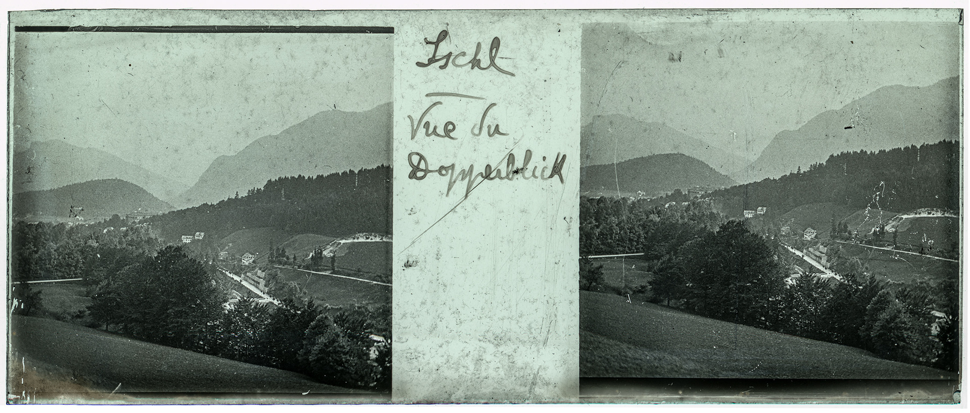 1397_ Autriche-Bad Ischl - 1902 - "Ischl - Vue du Doppelblick"