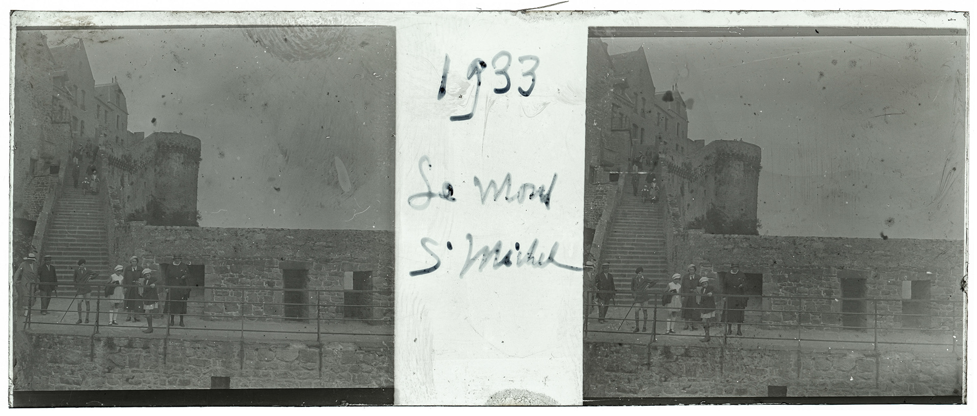 1732_ France-Mont Saint-Michel - 1933 - "1933  le Mont Saint Michel"