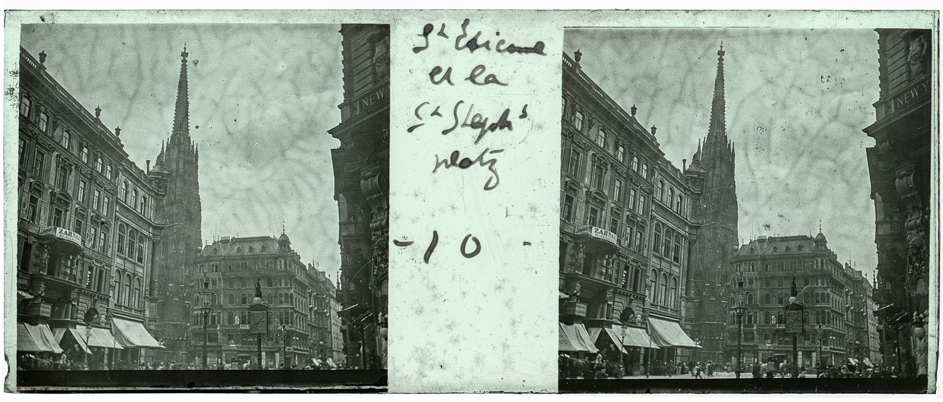 1550_ Autriche-Vienne Stephansplatz - 1902 - "St Etienne et la St Stephansplatz - 10"