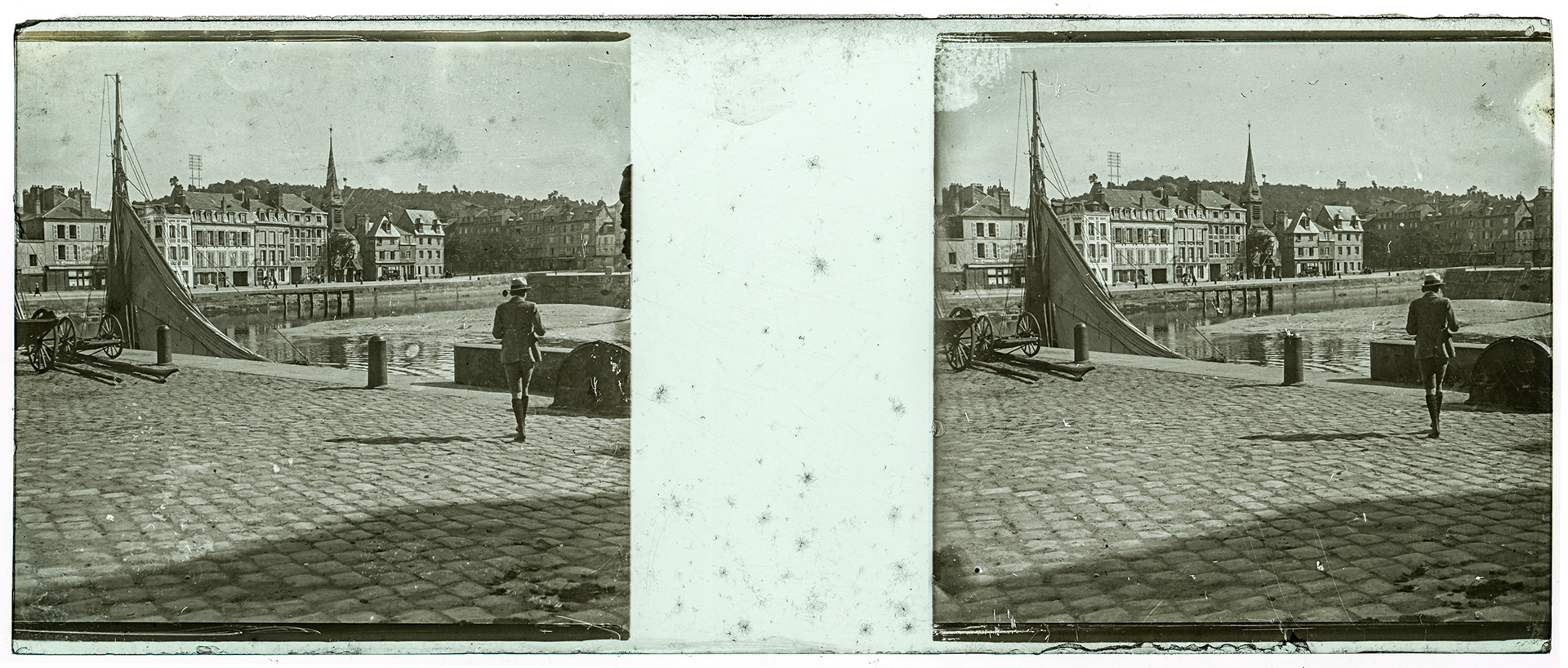 0490_ France-Honfleur port Calvados - 1921