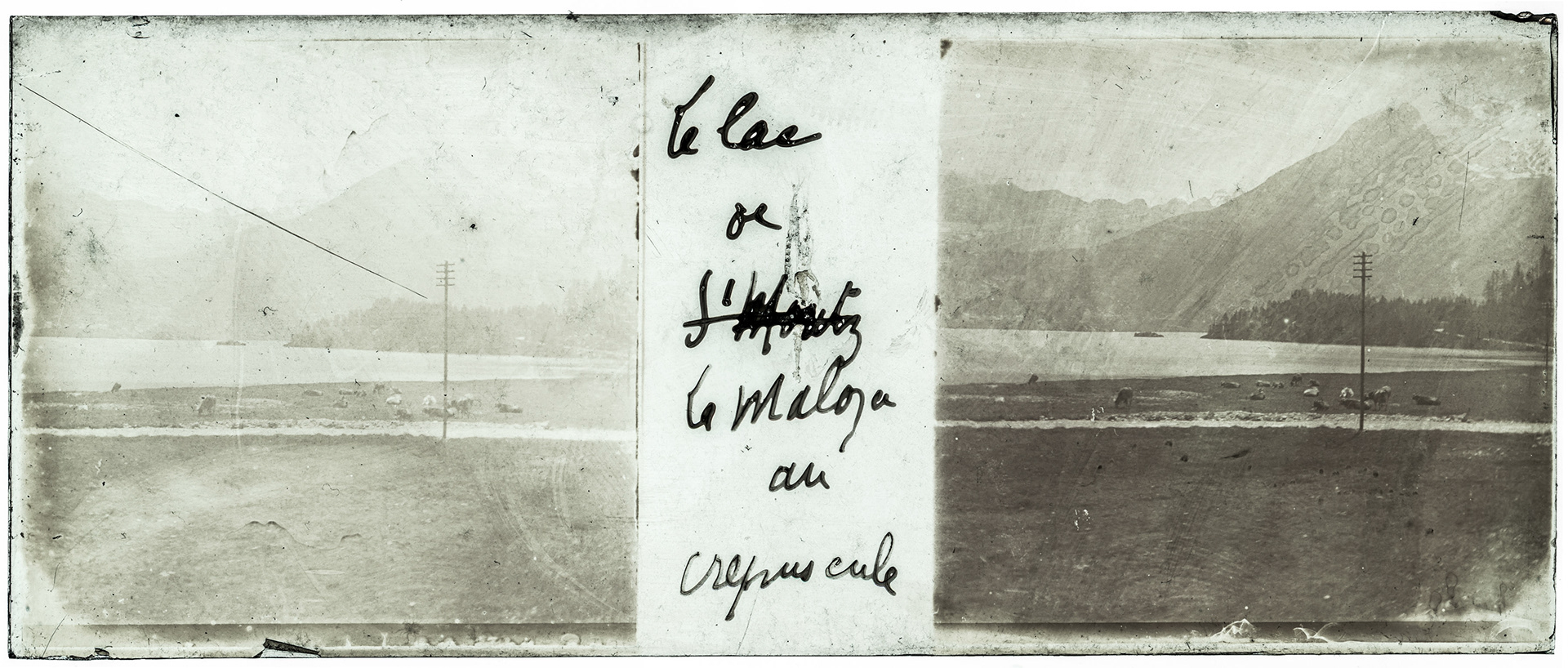 0359_ Suisse-Maloja - "Le lac de la Maloja au crépuscule"