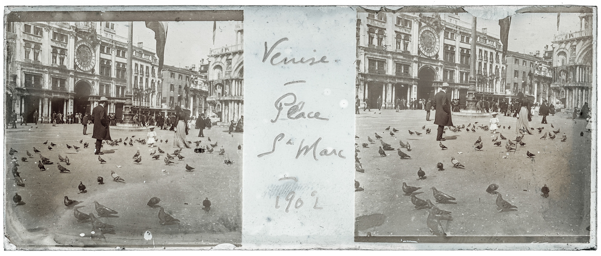 0816_ Italie-Venise place Saint-Marc - 1902 - "Venise - Place St Marc - 1902"