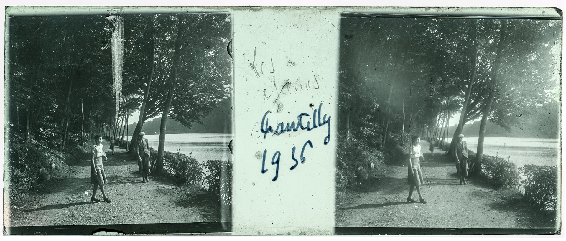 0994_ France-Chantilly - 1936 - "Les étangs Chantilly 1936"