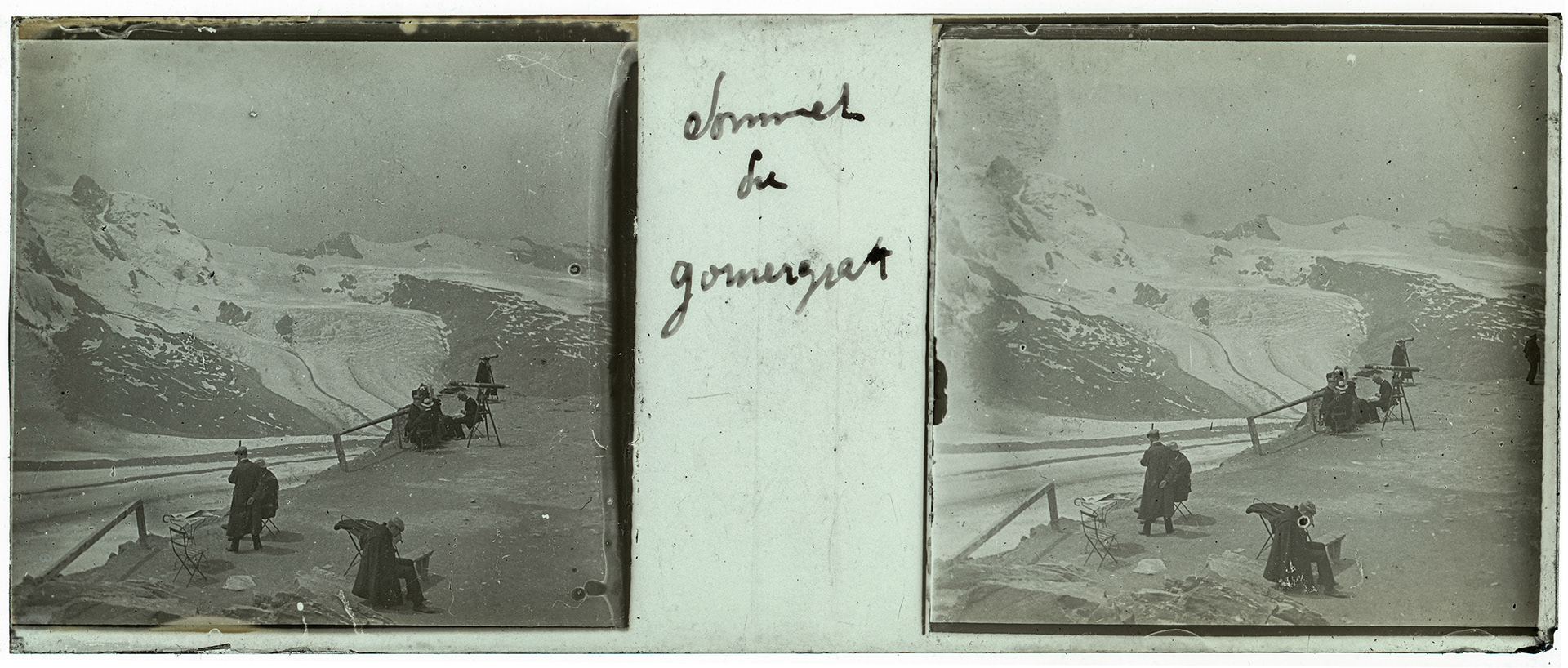2086_ Susse-Zermatt Gornergrat - 1902 - "Sommet du gornergratt"