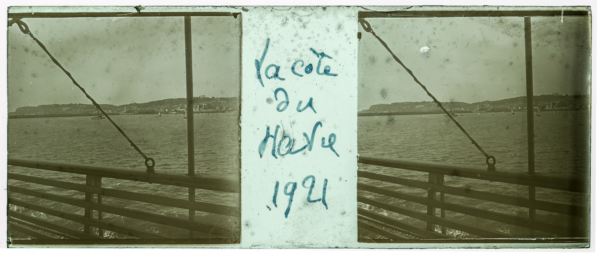 0754_ France-Le Havre - 1921 - "La côte du Havre 1921"