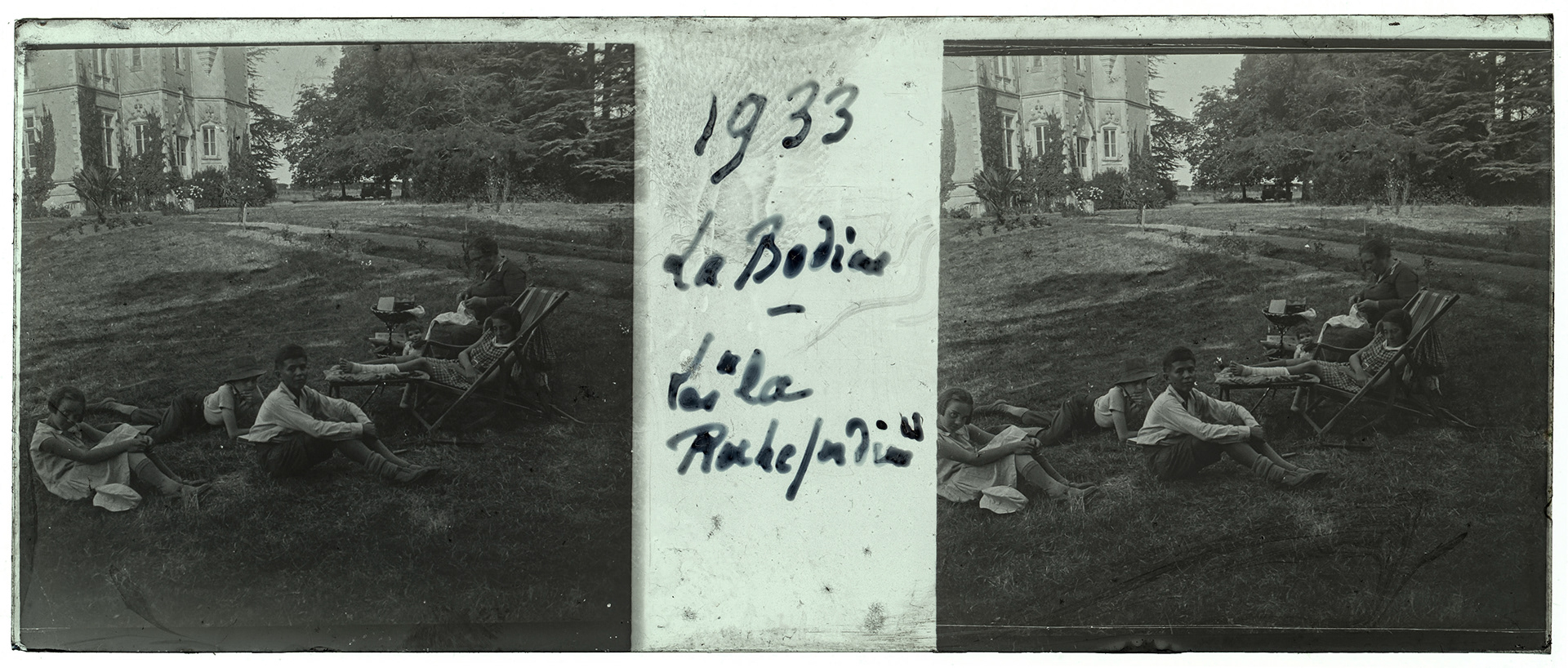 2058_ France-Val du Layon La Bodière - 1933 - "1933 La bodière - Les " la Roche..."