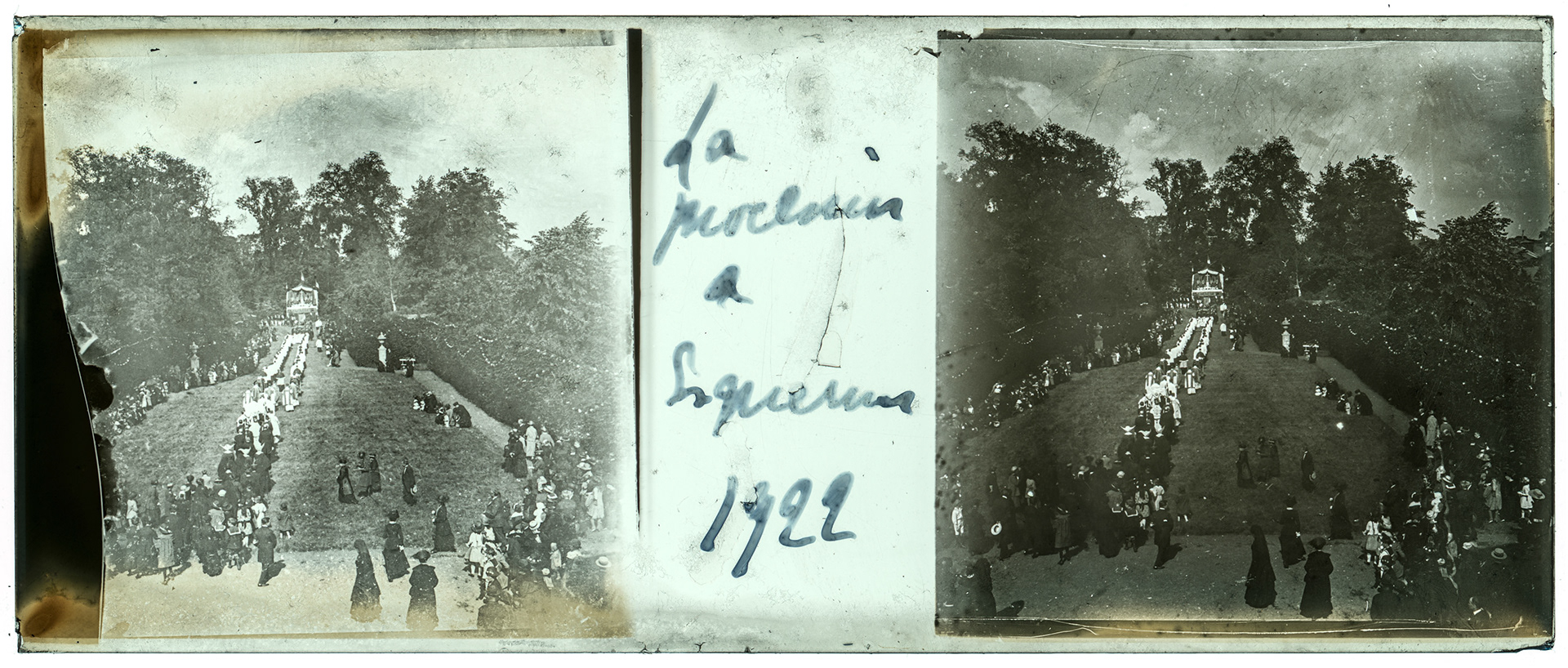 0986_ France-Lille-Esquermes - 1922 - "La procession à Esquermes 1922"